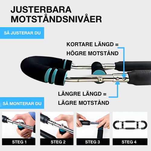 Kraftbar - Styrka utan gym, på dina villkor.
